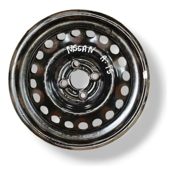 Roda Ferro Aro 15  Nissan Livina Tiida Kicks Preto
