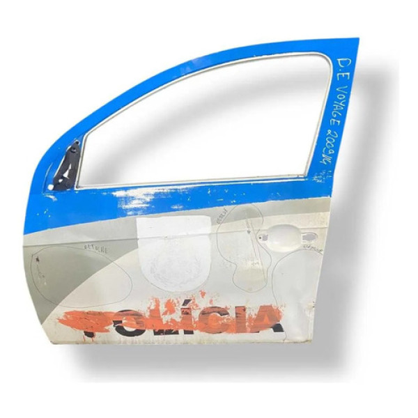 Porta Dianteira Esquerda Volkswagen Voyage 1.6 2012 2013 Dianteira Esquerda Branco