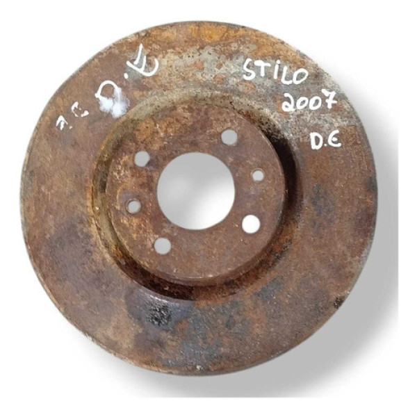 Disco Freio Dianteiro Esquerdo Fiat Stilo 1.8 - 2003 A 2007