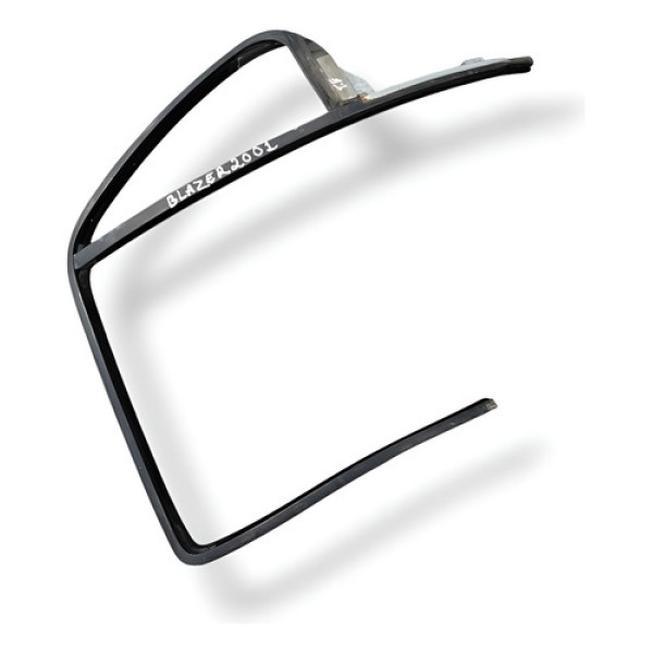 Canaleta Porta Traseira Esquerda Chevrolet  Blazer 1997 Preto