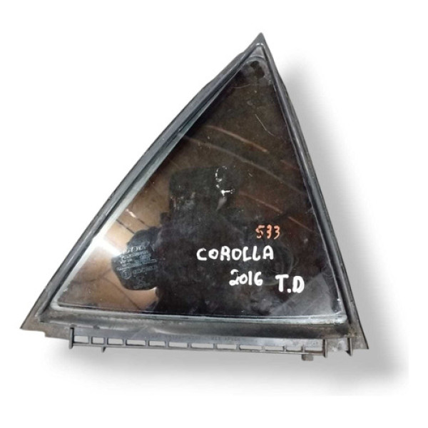 Vidro Fixo Traseiro Direito Toyota Corolla 2014 2015 2016