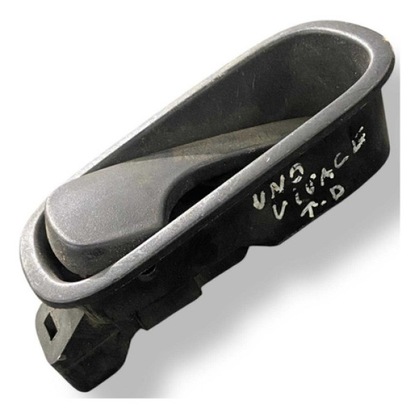 Maçaneta Interna Traseira Direita Fiat Uno Vivace 100180497 Preto Traseira