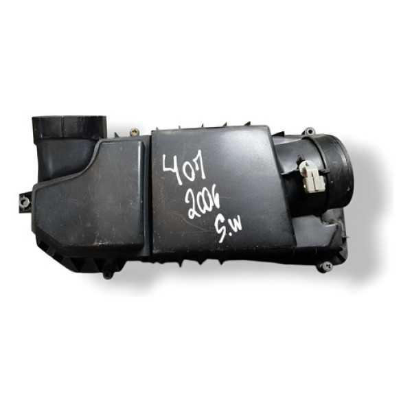 Tampa Caixa Diltro Ar Peugeot 407 Sw 2006 2007 2008 2009  Preto