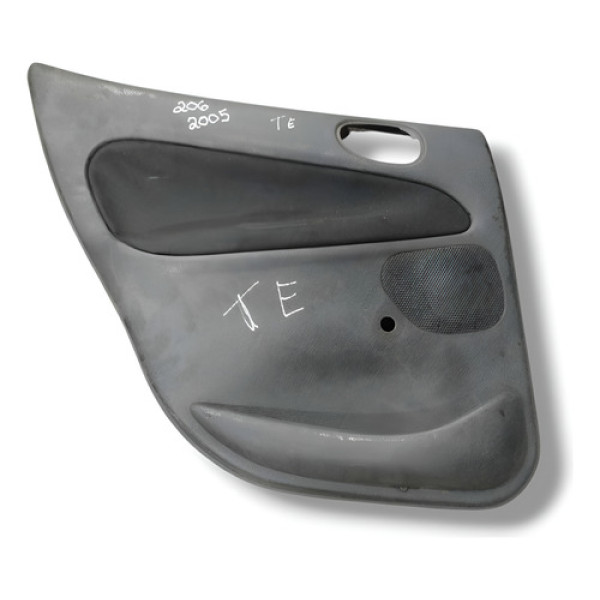 Forro Porta Traseira Esquerda Peugeot 206 2005 9629330777