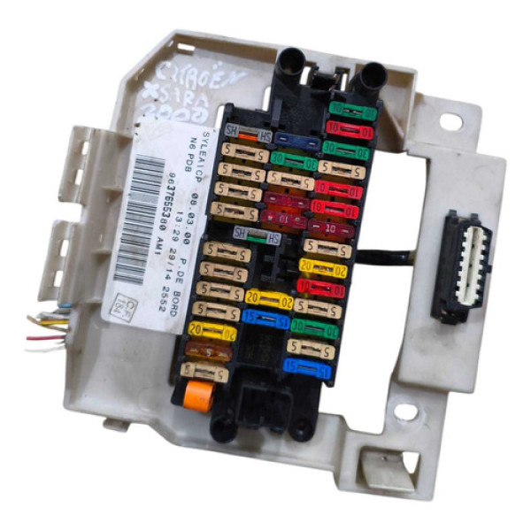 Caixa Fusível Citroen Xsara 1998 1999 2000 9637655380