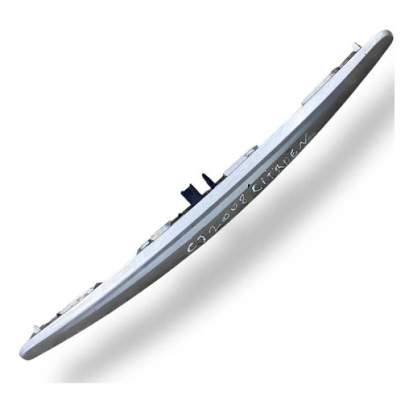 Aplique Friso Tampa Traseira Citroën C3 2008 2009 P101201 Cinza