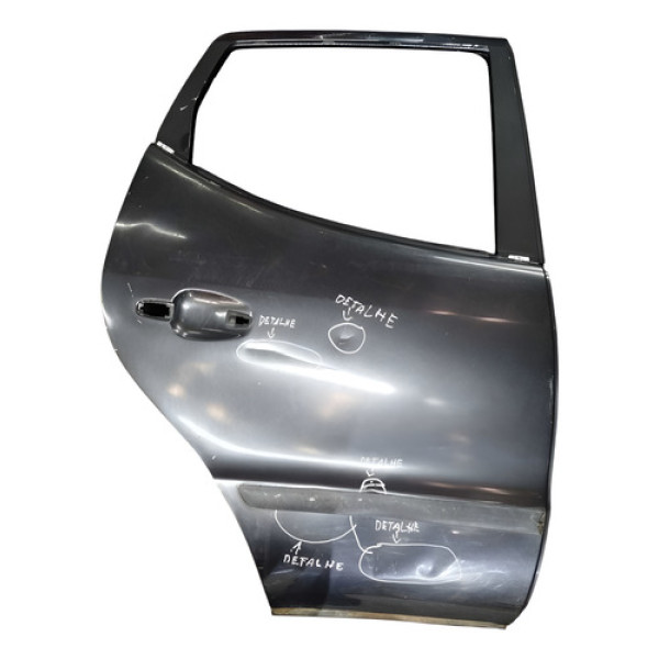 Porta Traseira Direita Mercedes-benz A160 2000 (com Detalhe) Cinza Direita Traseira