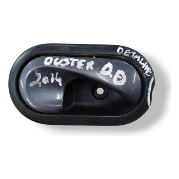 Maçaneta Interna Dianteira Esquerda Duster 0503100 Detalhe   Preto Dianteira