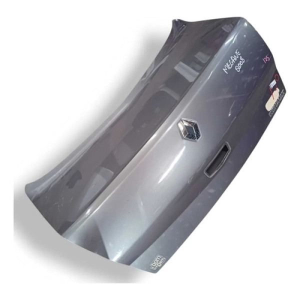 Tampa Traseira Porta Malas Renault Megane 2006 2007 A 2009 Prateado