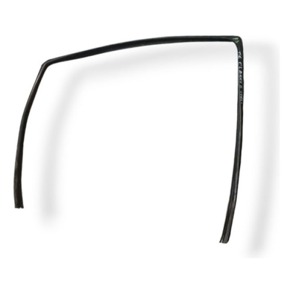 Borracha Canaleta Vidro Traseira Esquerda Classe A 2000 2019 Preto