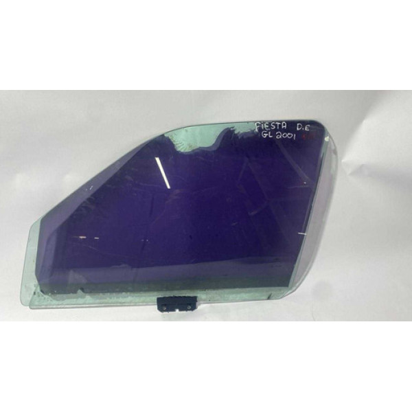 Vidro Porta Dianteiro Esquerdo Ford Fiesta Gl 2001