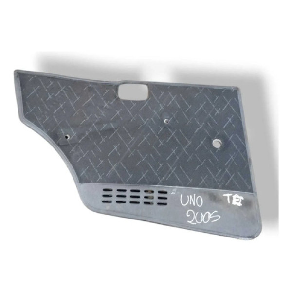 Forro Porta Traseira Esquerda Fiat Uno Fire Mille 2005/2008 Cinza-escuro