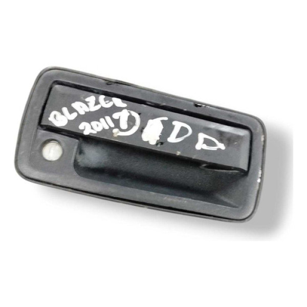 Maçaneta Externa Dianteira Direita Chevrolet Blazer 2010 Preto Dianteira