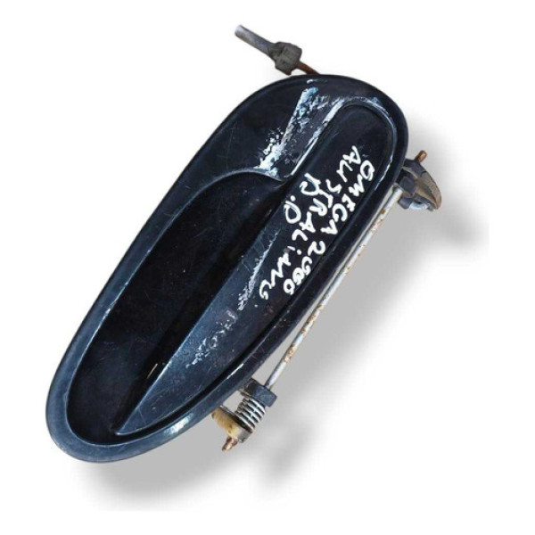 Maçaneta Ext Diant Direito Omega Australiano 2000 - 92085573 Verde-escuro Dianteira