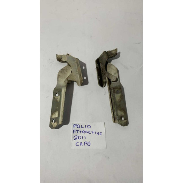 Par Dobradiça Do Capô Palio Attractive 1.4 2011