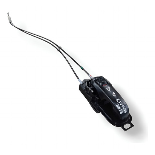 Maçaneta Interna Dianteira Direita Nissan Livina 2011 2012 Preto Dianteira/traseira