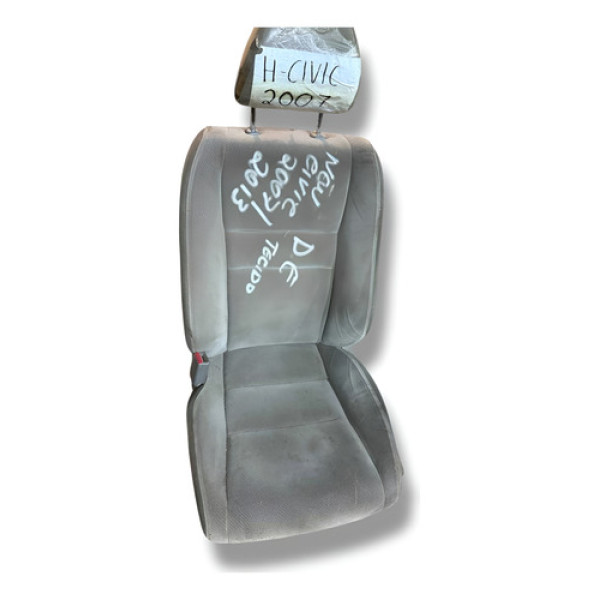 Banco Dianteiro Esquerdo Honda New Civic 2007/2008/2009/2010 Preto