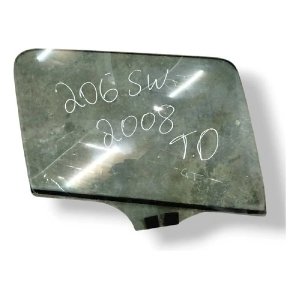 Vidro Porta Traseira Direita Peugeot 206 Sw 2006 2007 2008