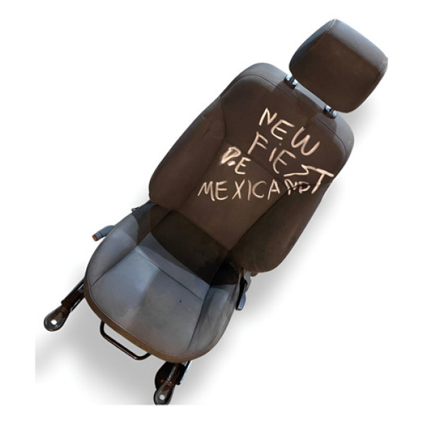 Banco Dianteiro Esquerdo Ford New Fiesta Mexicano 2015 2016 Cinza