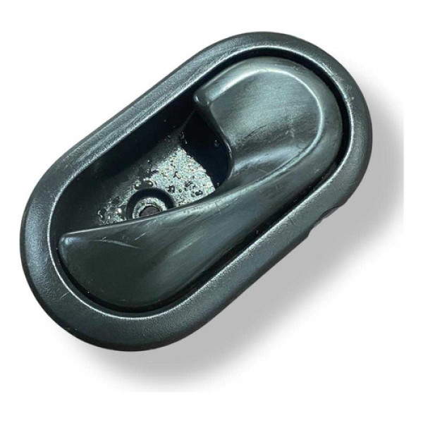 Maçaneta Interna Traseira Direita Logan 2008 2009 8200606887 Preto Traseira