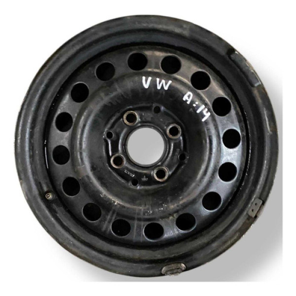Roda Ferro Avulsa Aro 14 Volkswagen Preto