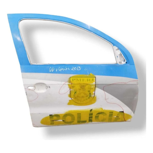 Porta Dianteira Direita Volkswagen Voyage 2014 2015 Detalhe Dianteira Direita Branco