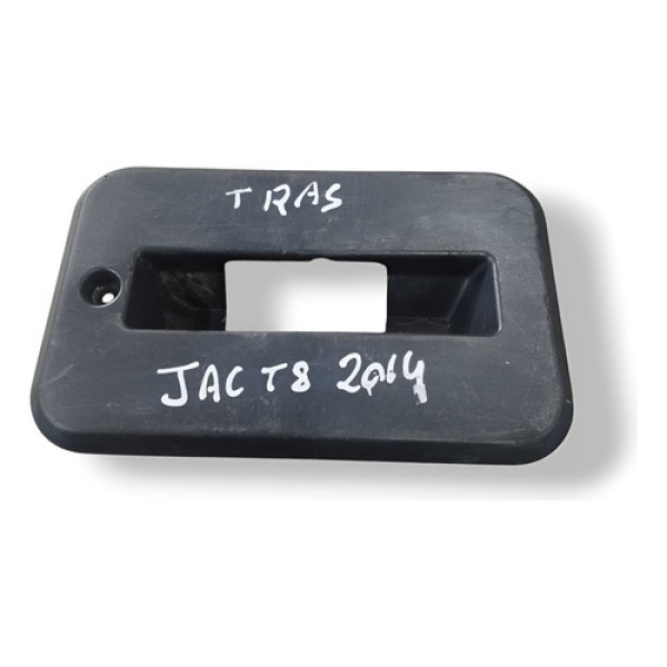 Moldura Trava Trilho Banco Traseiro Jac  T8  2014 Jacl23078 Prateado