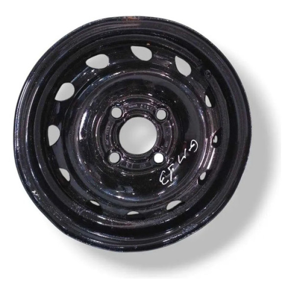 Roda Ferro Avulsa Aro 13 Chevrolet Onix Corsa Celta Classic Preto