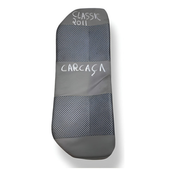 Carcaça Assento Banco Traseiro Chevrolet Classic 2011 2012 Cinza