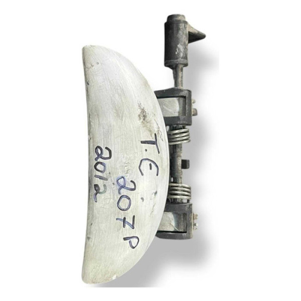 Maçaneta Externa Traseira Esquerda Peugeot 207 Passion 2012 Branco Traseira