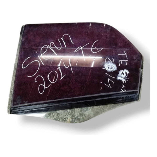 Vidro Traseiro Esquerdo Fiat Siena 2013 2014 2015 2016 2017