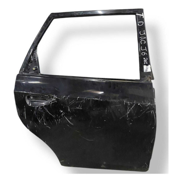 Porta Traseira Direita Jac J6 2012 2013 2014 2015 Detalhe  Traseira Direirta Preto
