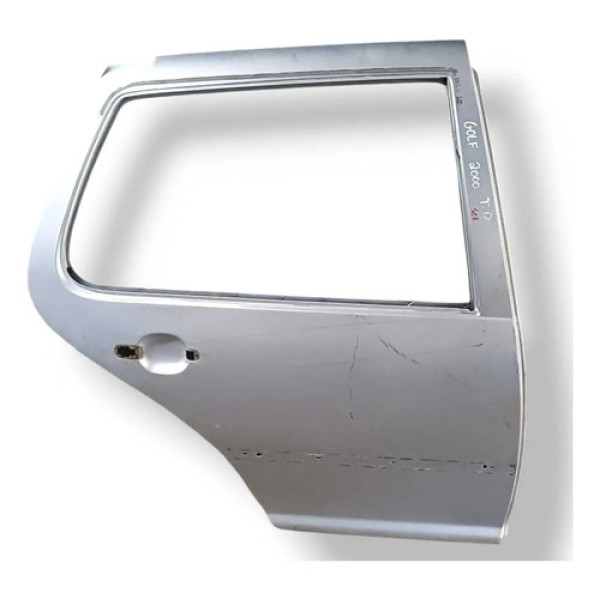 Porta Traseira Direita Volkswagen Golf 1994 1995 1996 A 2000 Traseira Direita Prateado