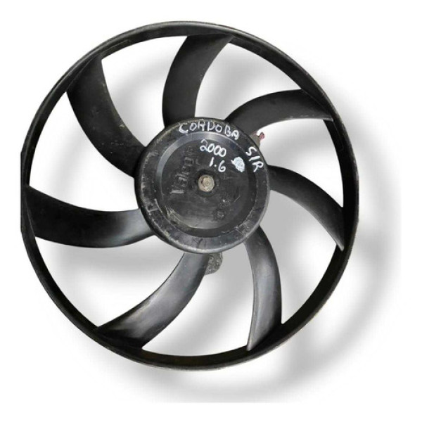 Ventoinha Radiador Com Motor Seat Cordoba 1.6 2000/2001