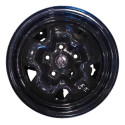 Roda De Ferro Aro 14 Chevrolet Opala 4 Furos Preto