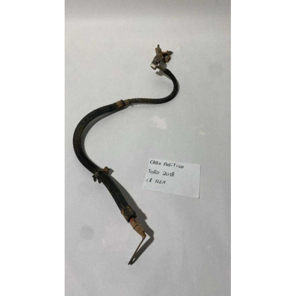Cabo Positivo Bateria Fiat Toro 2018 1.8 Flex Original