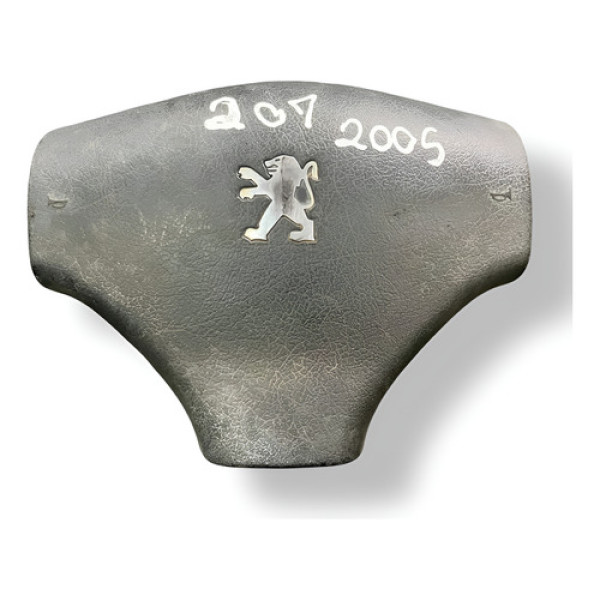 Capa Buzina Volante Peugeot 207  2005 2006 A 2011 9644329177 Preto
