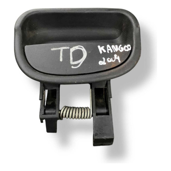 Maçaneta Externa Traseira Direita Kangoo 2004 7700303503 Preto