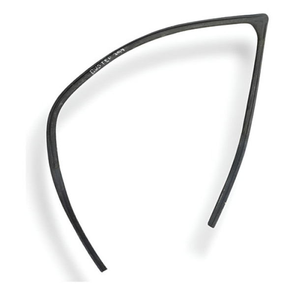  Canaleta Vidro Porta Traseira Direita Renault  Duster  2013 Preto