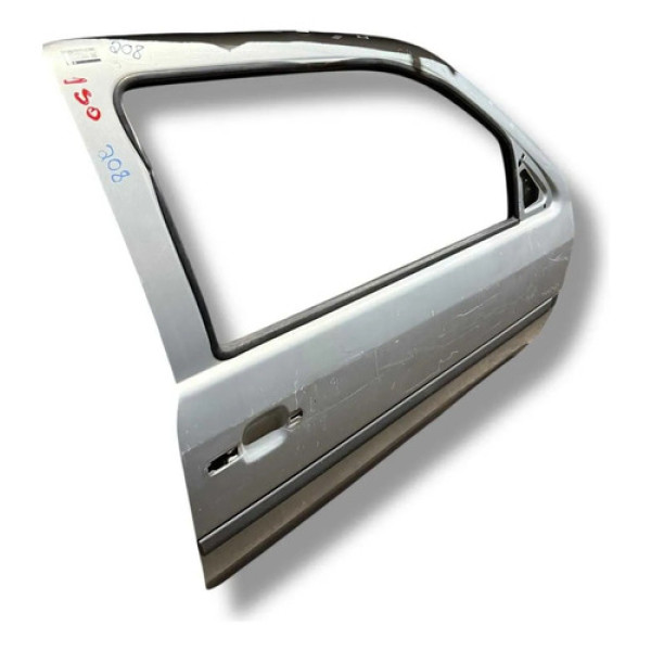 Porta Dianteira Direita Peugeot 208 2006 2007 2008 2009 Dianteira Direita Prateado