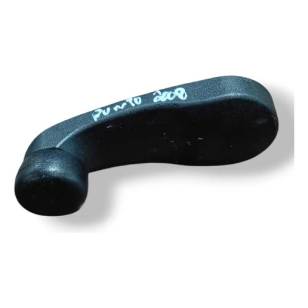 Manivela Vidro Porta Traseira Fiat Punto 2008 2009 2010 2011 Preto