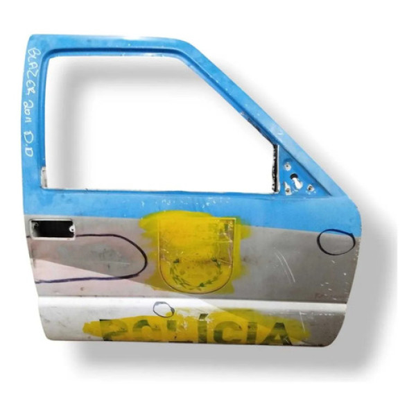 Porta Dianteira Direita Chevrolet Blazer 2010 2011 Detalhe Dianteira Direita Branco