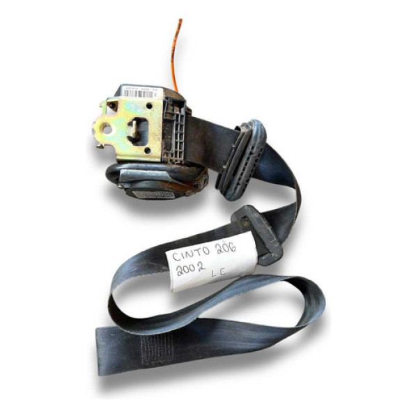 Cinto Segurança Esquerdo C/air Bag Peugeot 206 02 96468607xx