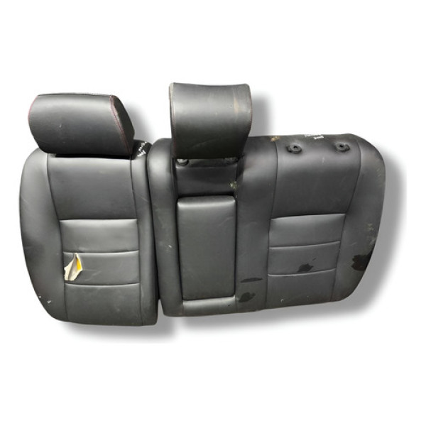 Encosto De Couro Banco Traseiro Ford Mondeo 2005 Com Detalhe Cinza