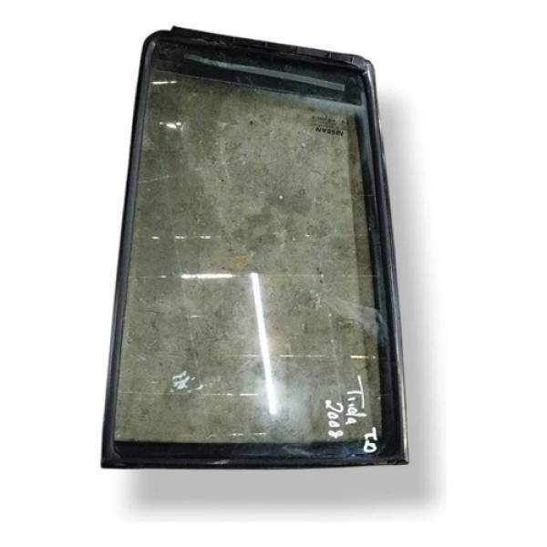 Vidro Fixo Porta Traseira Direita Nissan Tiida 1.8s 2008/12