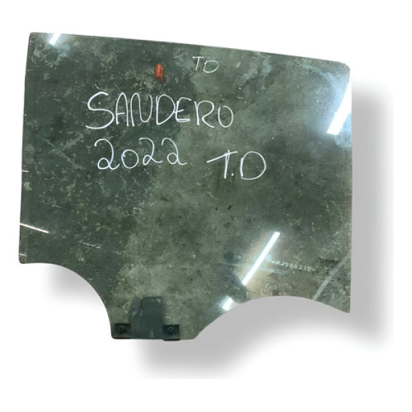 Vidro Porta Traseiro Direito Renault Sandero 2015 A 2022