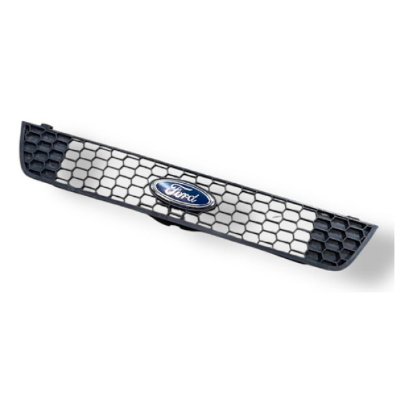 Grade Parachoque Dianteira Ford Ecosport 1.6 - 2004 A 2012 Prateado Brilhante