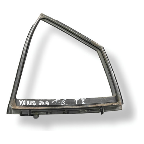 Borracha Vidro Fixo Traseiro Esquerdo Yaris 2019 681890d280 - Preto