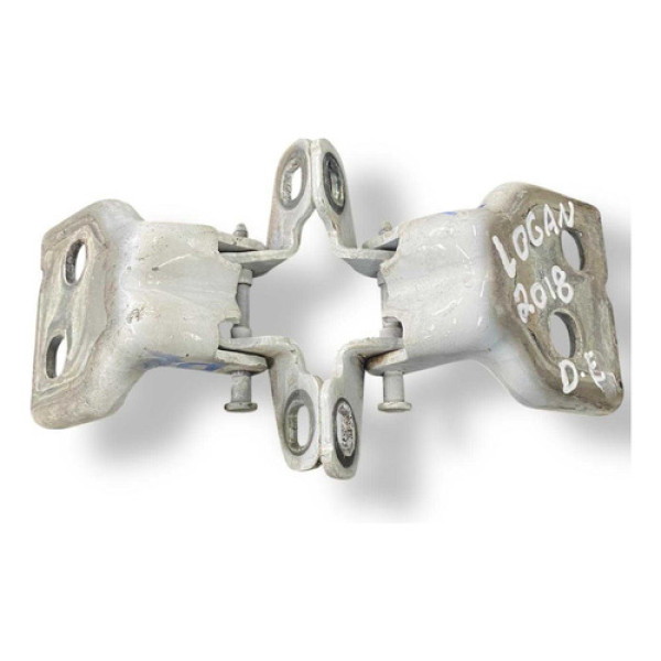 Par Dobradiças Porta Dianteira Esquerda Logan 2018 599554