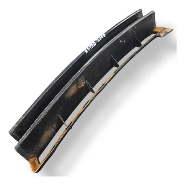 Grade Inferior Para-choque Gm Astra Detalhe 2005 93330387 Preto Fosco